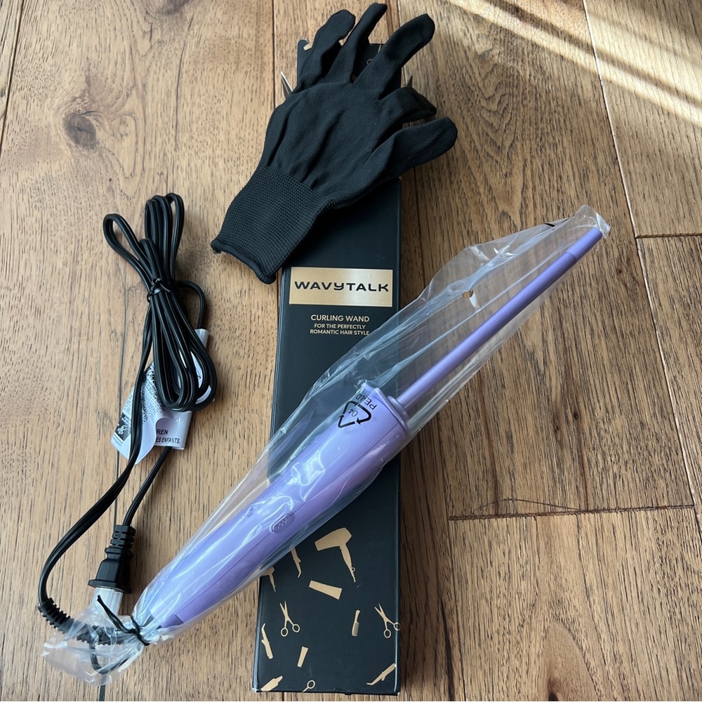 🆕 3/8 Inch Curling Wand w/ Glove